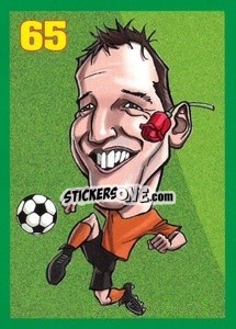 Sticker Rafael van der Vaart - Euromania 2012 n. 65 - One2play
