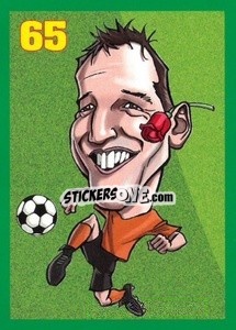 Sticker Rafael van der Vaart - Euromania 2012 - One2play