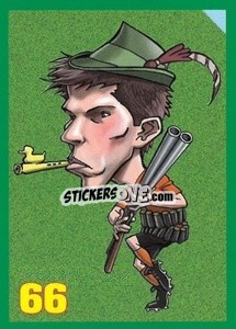 Sticker Klaas-Jan Huntelaar - Euromania 2012 n. 66 - One2play