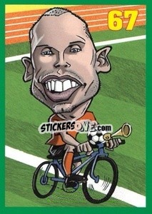 Sticker John Heitinga - Euromania 2012 n. 67 - One2play