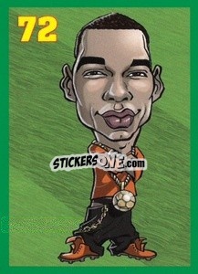 Sticker Gregory van der Wiel - Euromania 2012 n. 72 - One2play