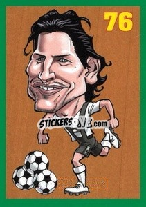 Sticker Mario Gomez - Euromania 2012 n. 76 - One2play