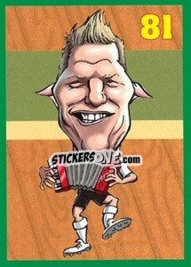 Sticker Bastian Schweinsteiger - Euromania 2012 n. 81 - One2play
