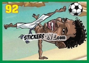 Sticker Nani - Euromania 2012 n. 92 - One2play