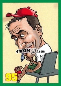 Sticker Paulo Bento - Euromania 2012 n. 95 - One2play