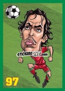 Sticker Bruno Alves - Euromania 2012 n. 97 - One2play
