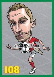 Sticker Dennis Rommedahl - Euromania 2012 n. 108 - One2play