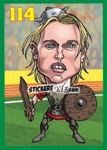 Sticker Simon Kjaer - Euromania 2012 n. 114 - One2play