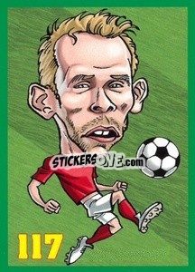 Sticker Michael Krohn-Dehli - Euromania 2012 n. 117 - One2play