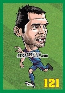 Sticker Emir Spahic - Euromania 2012 n. 121 - One2play