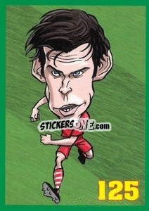 Sticker Gareth Bale - Euromania 2012 n. 125 - One2play