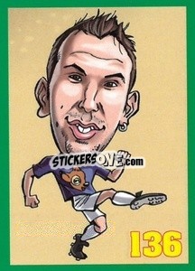 Sticker Darijo Srna - Euromania 2012 n. 136 - One2play