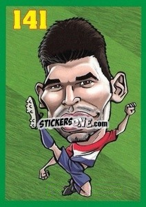 Sticker Eduardo da Silva - Euromania 2012 n. 141 - One2play