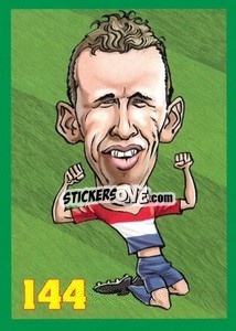 Sticker Ivan Perišic - Euromania 2012 n. 144 - One2play