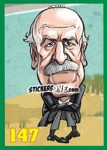 Sticker Vicente Del Bosque - Euromania 2012 n. 147 - One2play