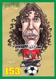 Sticker Carles Puyol - Euromania 2012 n. 153 - One2play