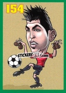 Sticker Cesc Fabregas - Euromania 2012 n. 154 - One2play
