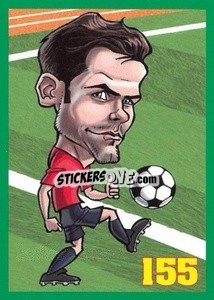 Sticker Juan Mata - Euromania 2012 n. 155 - One2play
