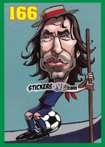 Sticker Andrea Pirlo - Euromania 2012 n. 166 - One2play
