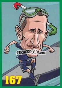 Sticker Giorgio Chiellini - Euromania 2012 n. 167 - One2play