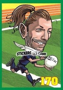 Sticker Federico Balzaretti - Euromania 2012 n. 170 - One2play
