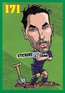 Sticker Mattia Cassani - Euromania 2012 n. 171 - One2play