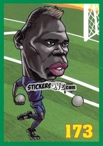 Sticker Mario Balotelli - Euromania 2012 n. 173 - One2play