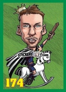 Sticker Claudio Marchisio - Euromania 2012 n. 174 - One2play