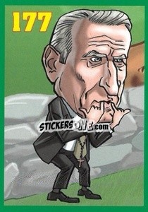 Sticker Giovanni Trapattoni - Euromania 2012 n. 177 - One2play