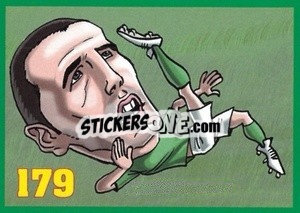 Sticker John O'Shea - Euromania 2012 n. 179 - One2play