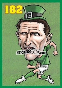 Sticker Robbie Keane - Euromania 2012 n. 182 - One2play