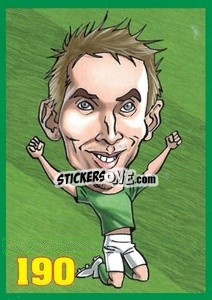 Sticker Kevin Doyle - Euromania 2012 n. 190 - One2play