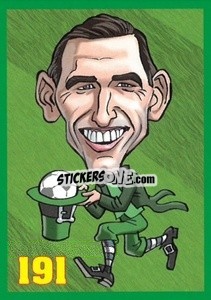 Sticker Keith Andrews - Euromania 2012 n. 191 - One2play