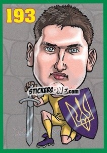 Sticker Yaroslav Rakitskiy - Euromania 2012 n. 193 - One2play
