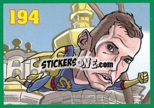 Sticker Andriy Shevchenko - Euromania 2012 n. 194 - One2play