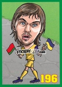 Sticker Artem Milevskiy - Euromania 2012 n. 196 - One2play