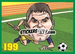 Sticker Yevhen Selin - Euromania 2012 - One2play