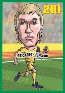 Sticker Bohdan Butko - Euromania 2012 n. 201 - One2play