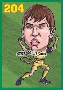 Sticker Yevhen Konoplyanka - Euromania 2012 n. 204 - One2play