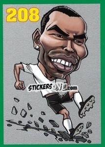Sticker Ashley Cole - Euromania 2012 n. 208 - One2play