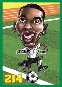 Cromo Ashley Young - Euromania 2012 - One2play