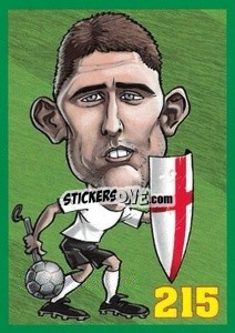 Sticker Gary Cahill - Euromania 2012 n. 215 - One2play