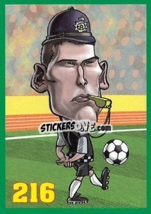 Sticker Gareth Barry - Euromania 2012 n. 216 - One2play