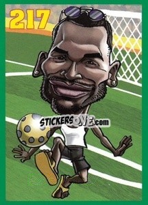 Sticker Darren Bent - Euromania 2012 n. 217 - One2play