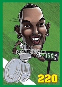Sticker Theo Walcott - Euromania 2012 n. 220 - One2play