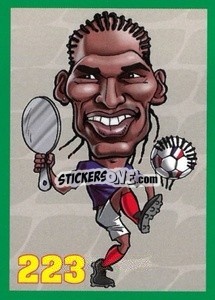 Sticker Florent Malouda - Euromania 2012 - One2play