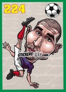 Sticker Karim Benzema - Euromania 2012 - One2play