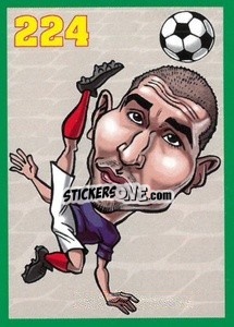 Sticker Karim Benzema - Euromania 2012 n. 224 - One2play