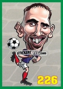 Sticker Franck Ribery - Euromania 2012 - One2play