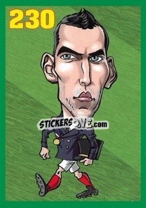 Sticker Anthony Reveillere - Euromania 2012 n. 230 - One2play